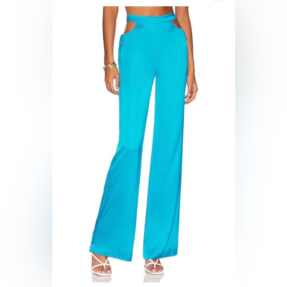 Vicky Pant in Aqua